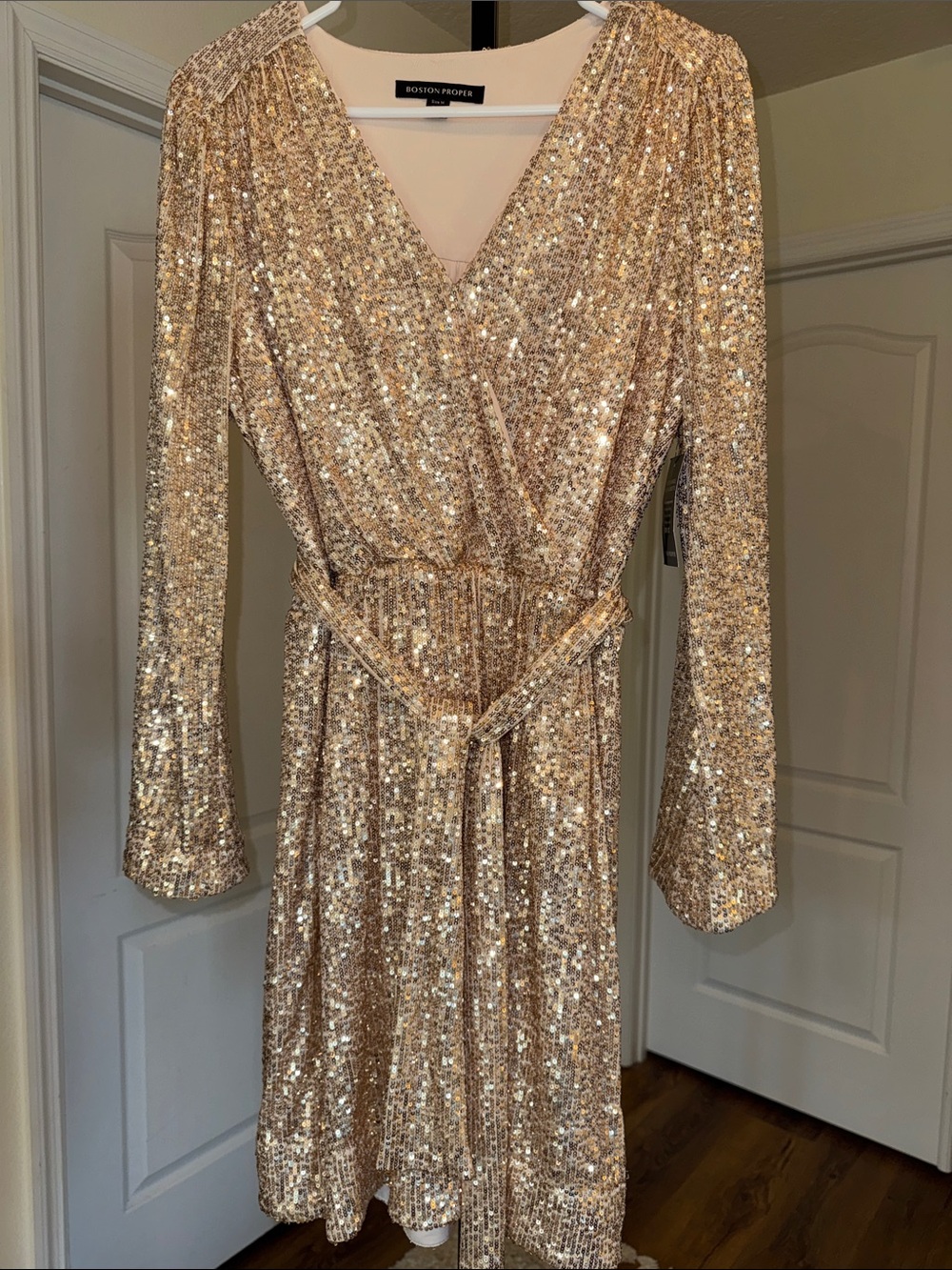 Boston Proper Sequin Dress - Size M NWT